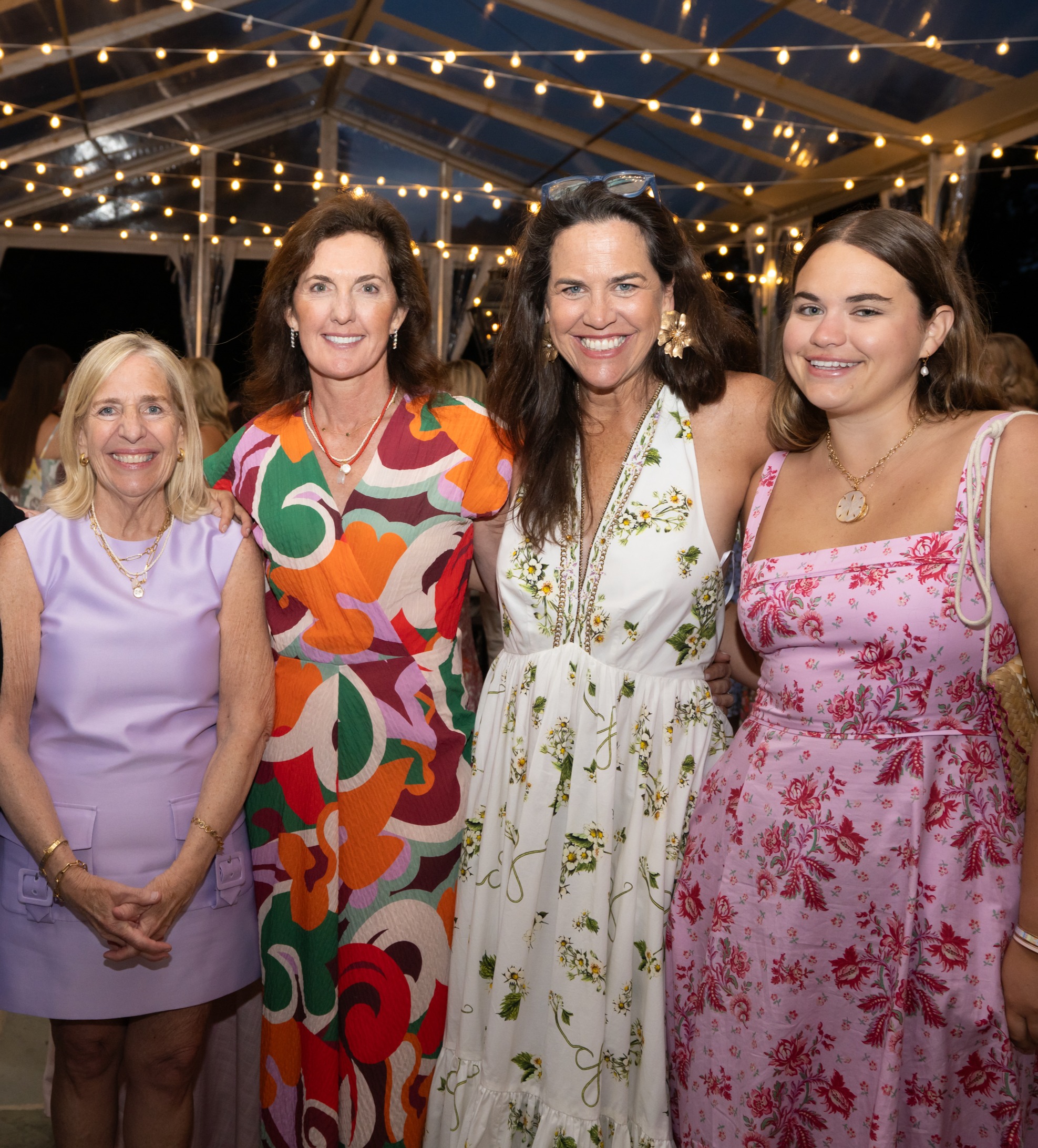 Mary Grant, Laura Davis, Alison McNally, and Tatum McNally